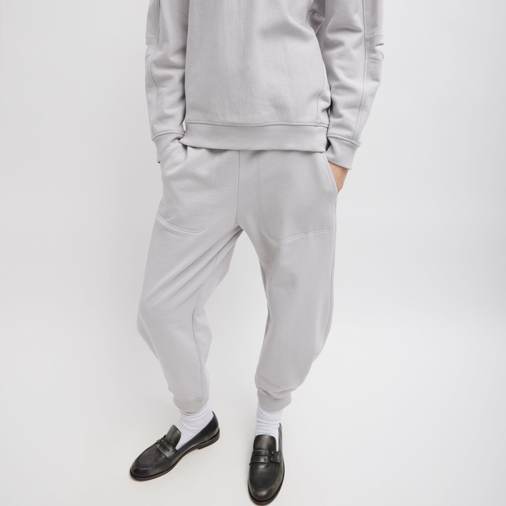 Tibi Calder Gray Sweatpants (Regular)